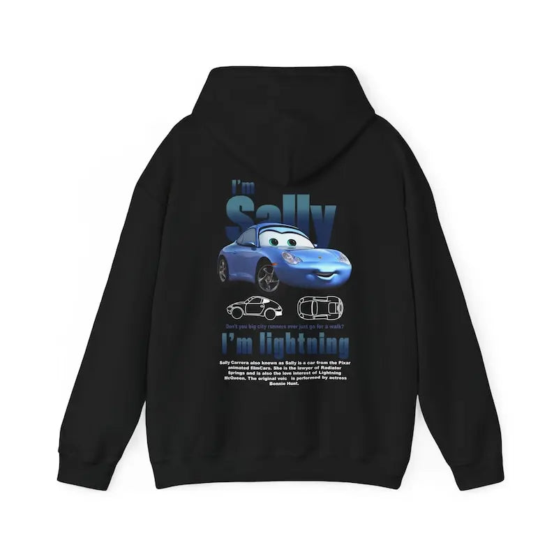 Lightning McQueen & Sally Couple Hoodies