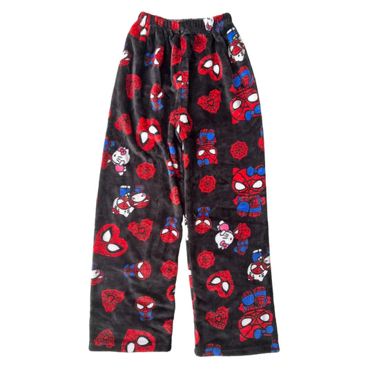 Hello Kitty And Spider Man Pajamas Pants